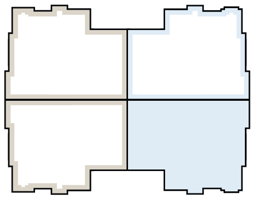 The full building layout showing an Atlas unit