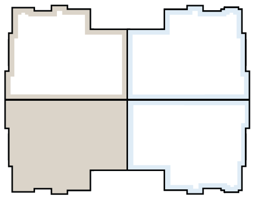 The full building layout showing an Cedrus unit
