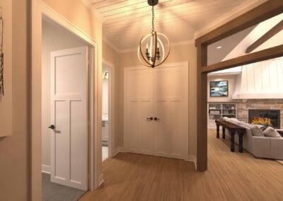 The Entryway of a unit at Cedar Gables Condominiums in Waukesha, Wisconsin